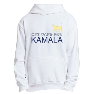 Cat Dads For Kamala Harris For President 2024 Urban Pullover Hoodie