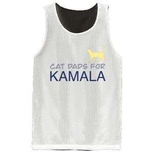 Cat Dads For Kamala Harris For President 2024 Mesh Reversible Basketball Jersey Tank