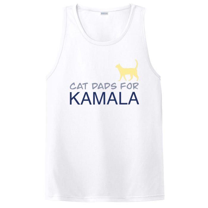 Cat Dads For Kamala Harris For President 2024 PosiCharge Competitor Tank