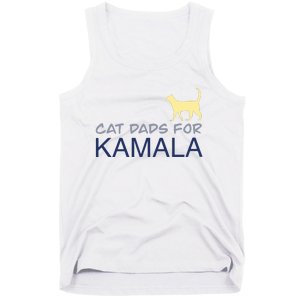 Cat Dads For Kamala Harris For President 2024 Tank Top