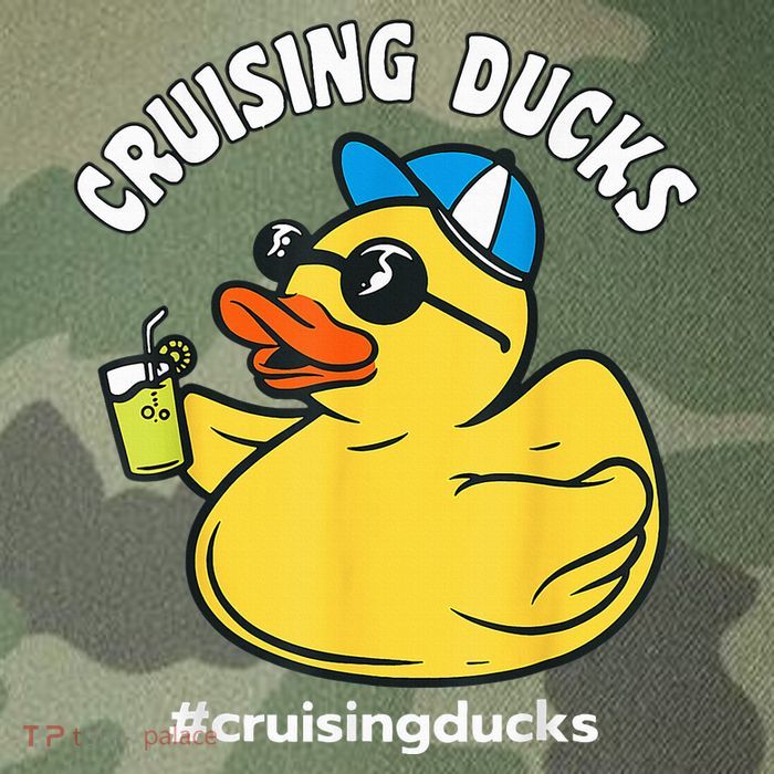 Cruising Ducks Family Cruise Matching Cruise Duck Legacy Tie Dye Trucker Hat