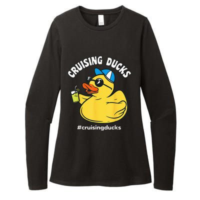 Cruising Ducks Family Cruise Matching Cruise Duck Womens CVC Long Sleeve Shirt