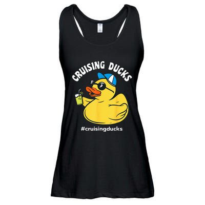 Cruising Ducks Family Cruise Matching Cruise Duck Ladies Essential Flowy Tank