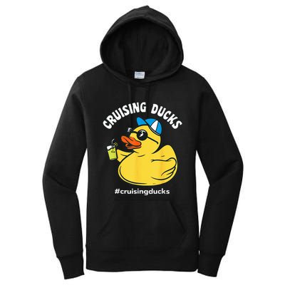 Cruising Ducks Family Cruise Matching Cruise Duck Women's Pullover Hoodie