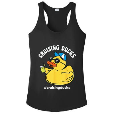 Cruising Ducks Family Cruise Matching Cruise Duck Ladies PosiCharge Competitor Racerback Tank