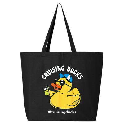 Cruising Ducks Family Cruise Matching Cruise Duck 25L Jumbo Tote