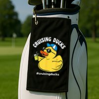 Cruising Ducks Family Cruise Matching Cruise Duck Golf Towel