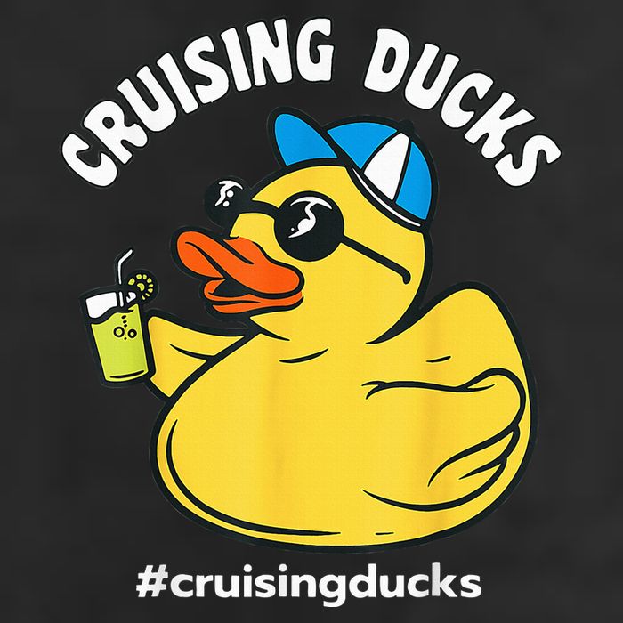 Cruising Ducks Family Cruise Matching Cruise Duck Golf Towel
