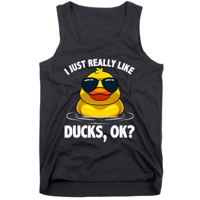 Cool Ducks For Duck Lovers Owner Duck Hunting Bird Tank Top