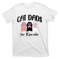 Cat Dads For Kamala Funny Political T-Shirt