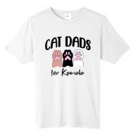 Cat Dads For Kamala Funny Political Tall Fusion ChromaSoft Performance T-Shirt