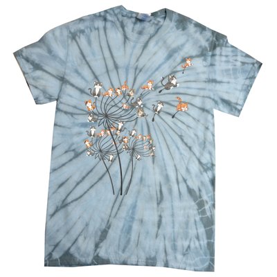 Cute Dandelion Flower Tie-Dye T-Shirt