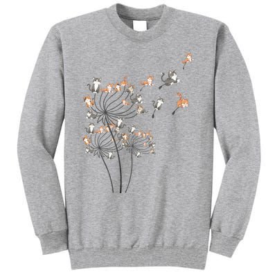 Cute Dandelion Flower Tall Sweatshirt