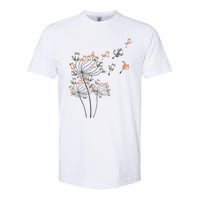 Cute Dandelion Flower Softstyle CVC T-Shirt