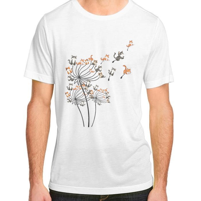 Cute Dandelion Flower Adult ChromaSoft Performance T-Shirt