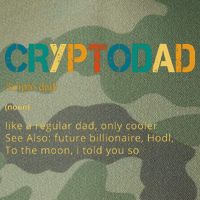 Cryptodad Definition Funny Future Billionaire Legacy Tie Dye Trucker Hat