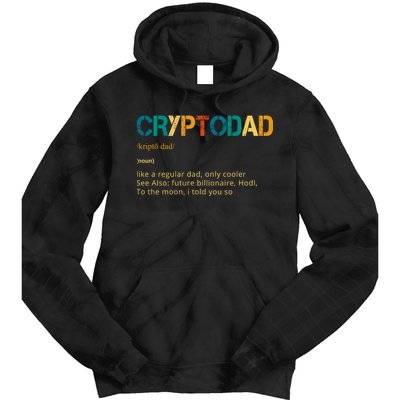 Cryptodad Definition Funny Future Billionaire Tie Dye Hoodie