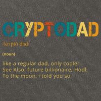 Cryptodad Definition Funny Future Billionaire Cotton Canvas Backpack