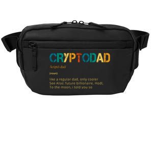 Cryptodad Definition Funny Future Billionaire Crossbody Pack