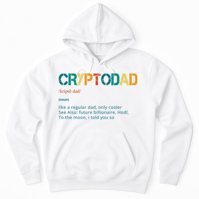 Cryptodad Definition Funny Future Billionaire Hoodie