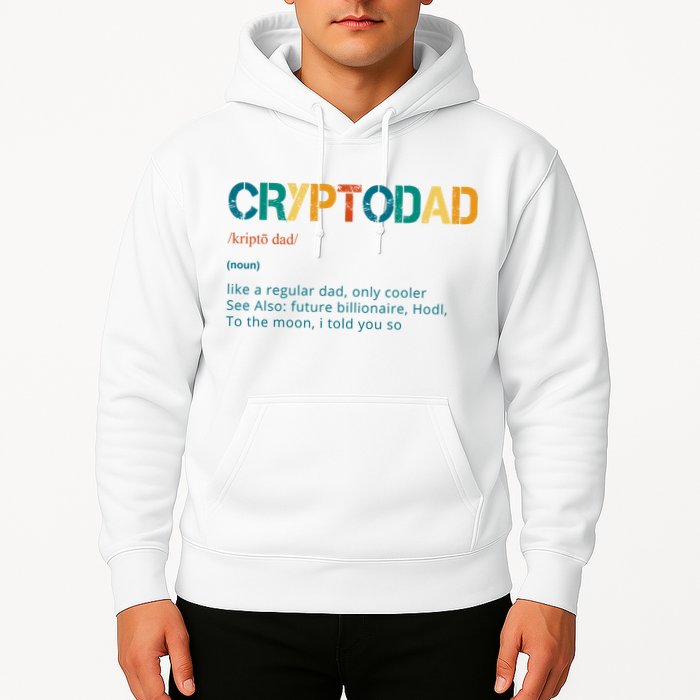 Cryptodad Definition Funny Future Billionaire Hoodie