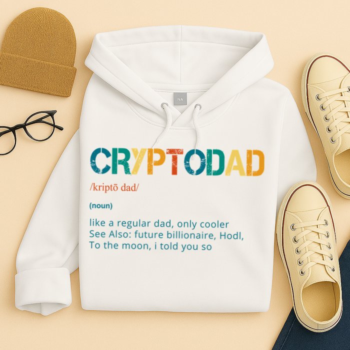 Cryptodad Definition Funny Future Billionaire Hoodie