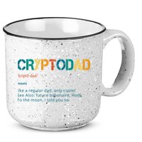 Cryptodad Definition Funny Future Billionaire 15oz Campfire Ceramic Mug