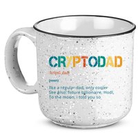 Cryptodad Definition Funny Future Billionaire 15oz Campfire Ceramic Mug