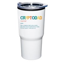 Cryptodad Definition Funny Future Billionaire Tumbler
