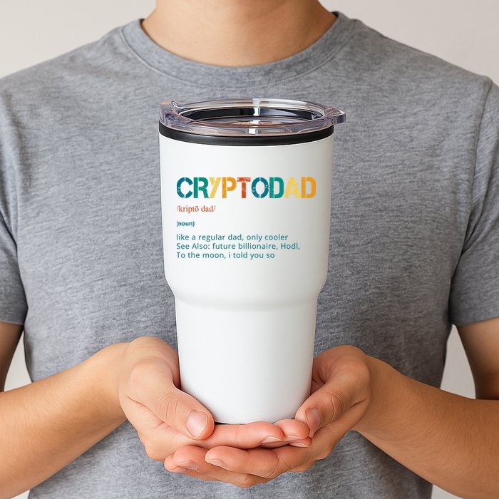 Cryptodad Definition Funny Future Billionaire Tumbler