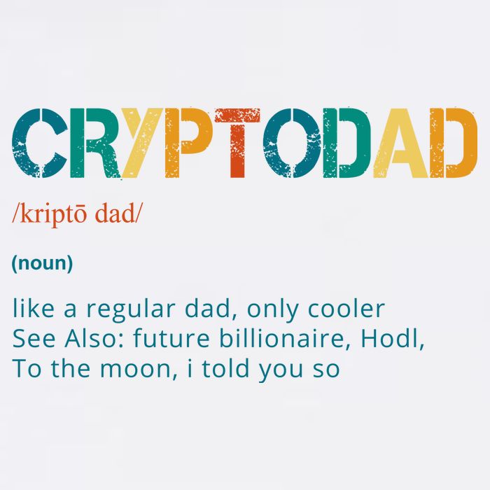 Cryptodad Definition Funny Future Billionaire Baby Bodysuit