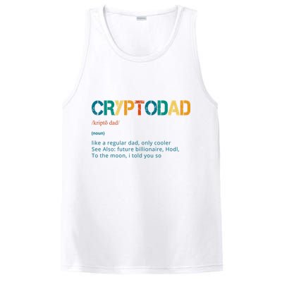 Cryptodad Definition Funny Future Billionaire PosiCharge Competitor Tank
