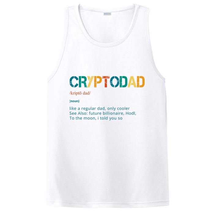 Cryptodad Definition Funny Future Billionaire PosiCharge Competitor Tank