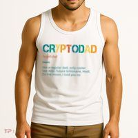 Cryptodad Definition Funny Future Billionaire Tank Top