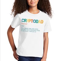 Cryptodad Definition Funny Future Billionaire Kids T-Shirt