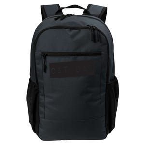 Cat Dad Funny Black Cat Daily Commute Backpack