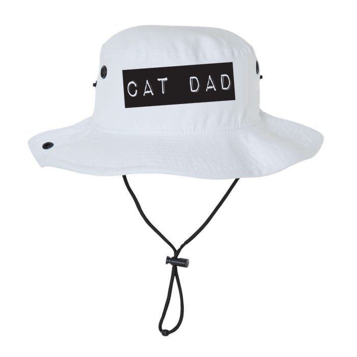 Cat Dad Funny Black Cat Legacy Cool Fit Booney Bucket Hat