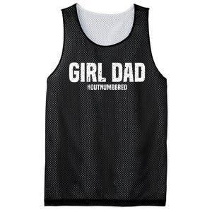 Cool Dad For Father Super Proud Dad Outnumbered Dad Mesh Reversible Basketball Jersey Tank