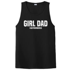 Cool Dad For Father Super Proud Dad Outnumbered Dad PosiCharge Competitor Tank