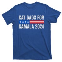 Cat Dads For Kamala Funny Cat Owner 2024 T-Shirt