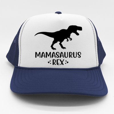 Christmas Dinosaur For Mom And Grandma Mamasaurus Rex Gift Trucker Hat