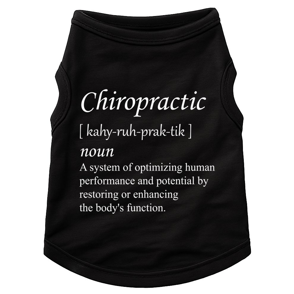 Chiropractor Definition Funny Chiropractic Humor Chiro Lover Gift Doggie Tank