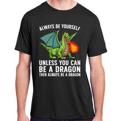 Cool Dragon For Boy Mythical Dragon Lovers Adult ChromaSoft Performance T-Shirt