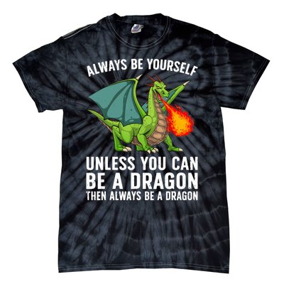 Cool Dragon For Boy Mythical Dragon Lovers Tie-Dye T-Shirt