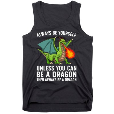 Cool Dragon For Boy Mythical Dragon Lovers Tank Top