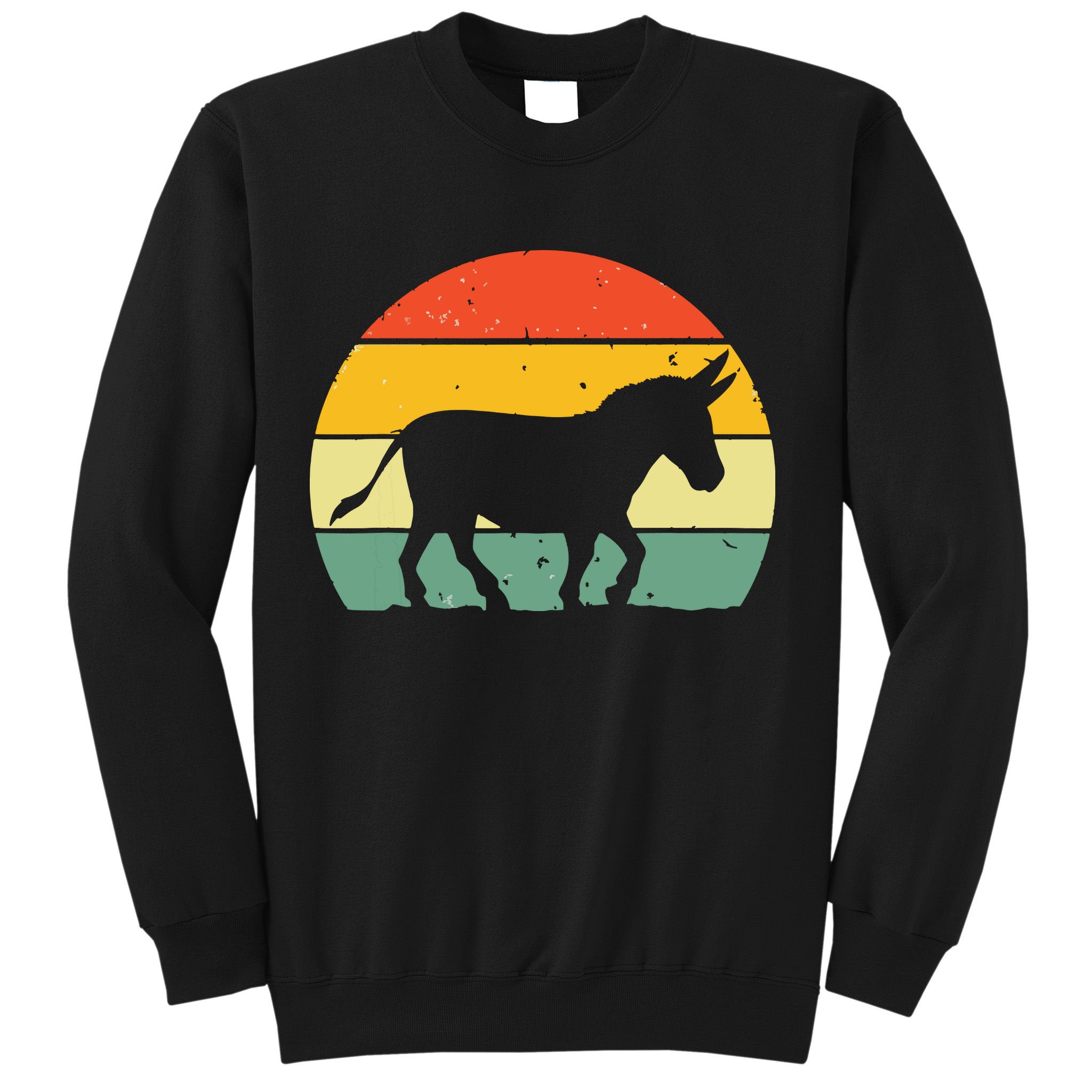 Cool Donkey For Mule Horse Animal Lover Jackass Sweatshirt