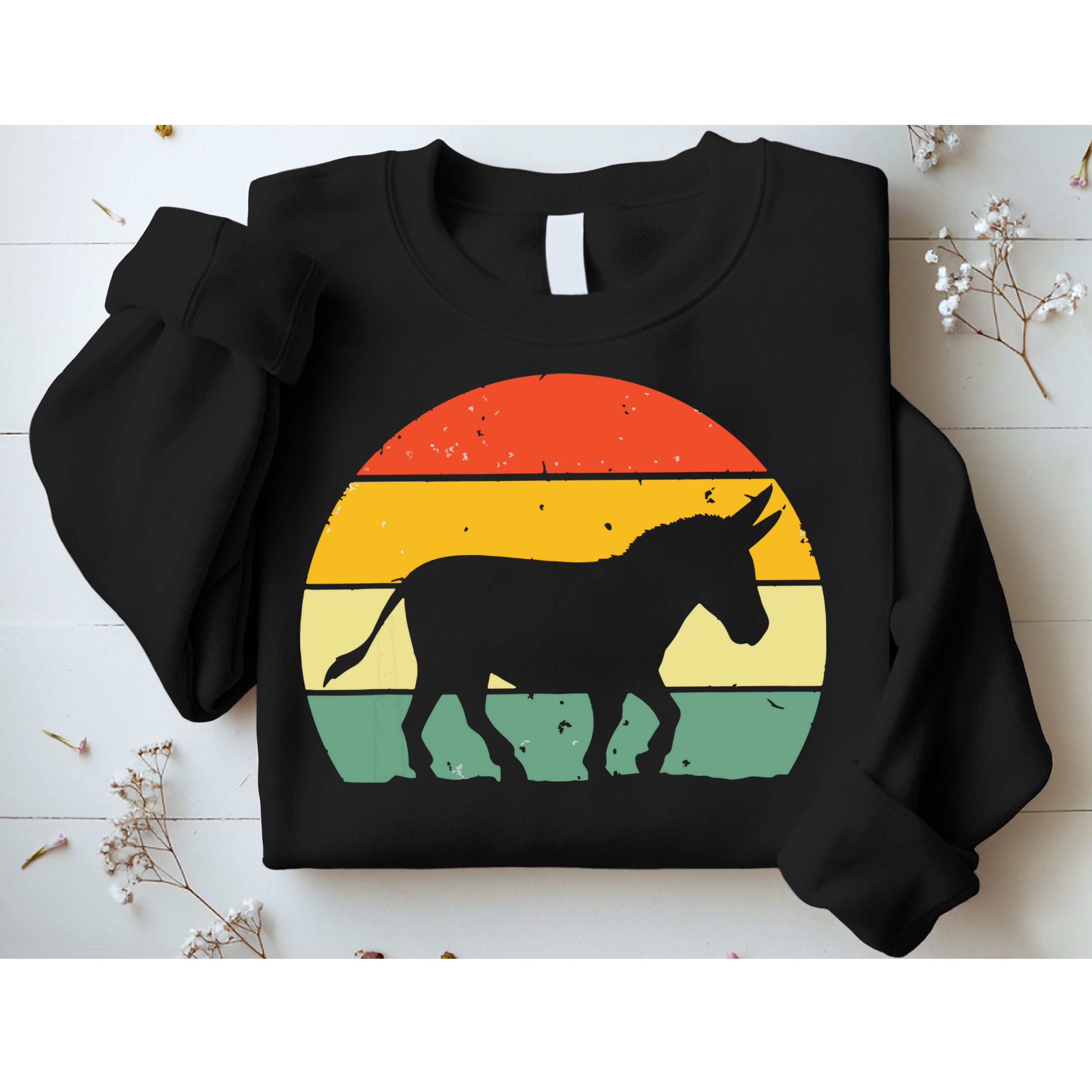Cool Donkey For Mule Horse Animal Lover Jackass Sweatshirt