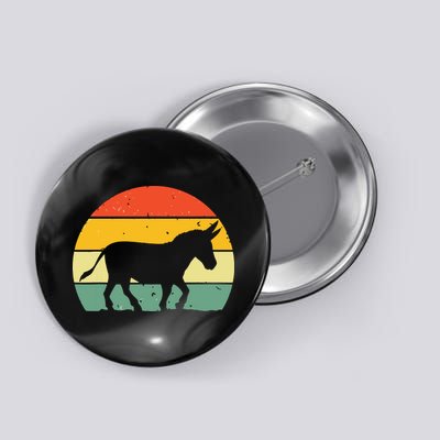 Cool Donkey For Mule Horse Animal Lover Jackass Button