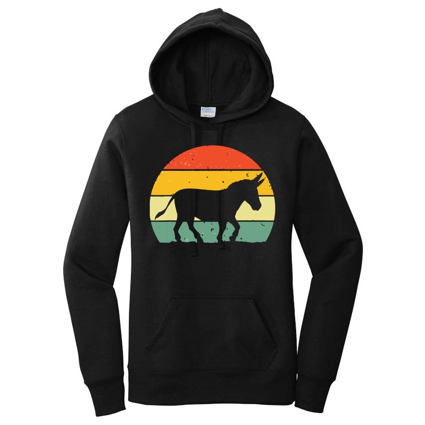 Cool Donkey For Mule Horse Animal Lover Jackass Women's Pullover Hoodie