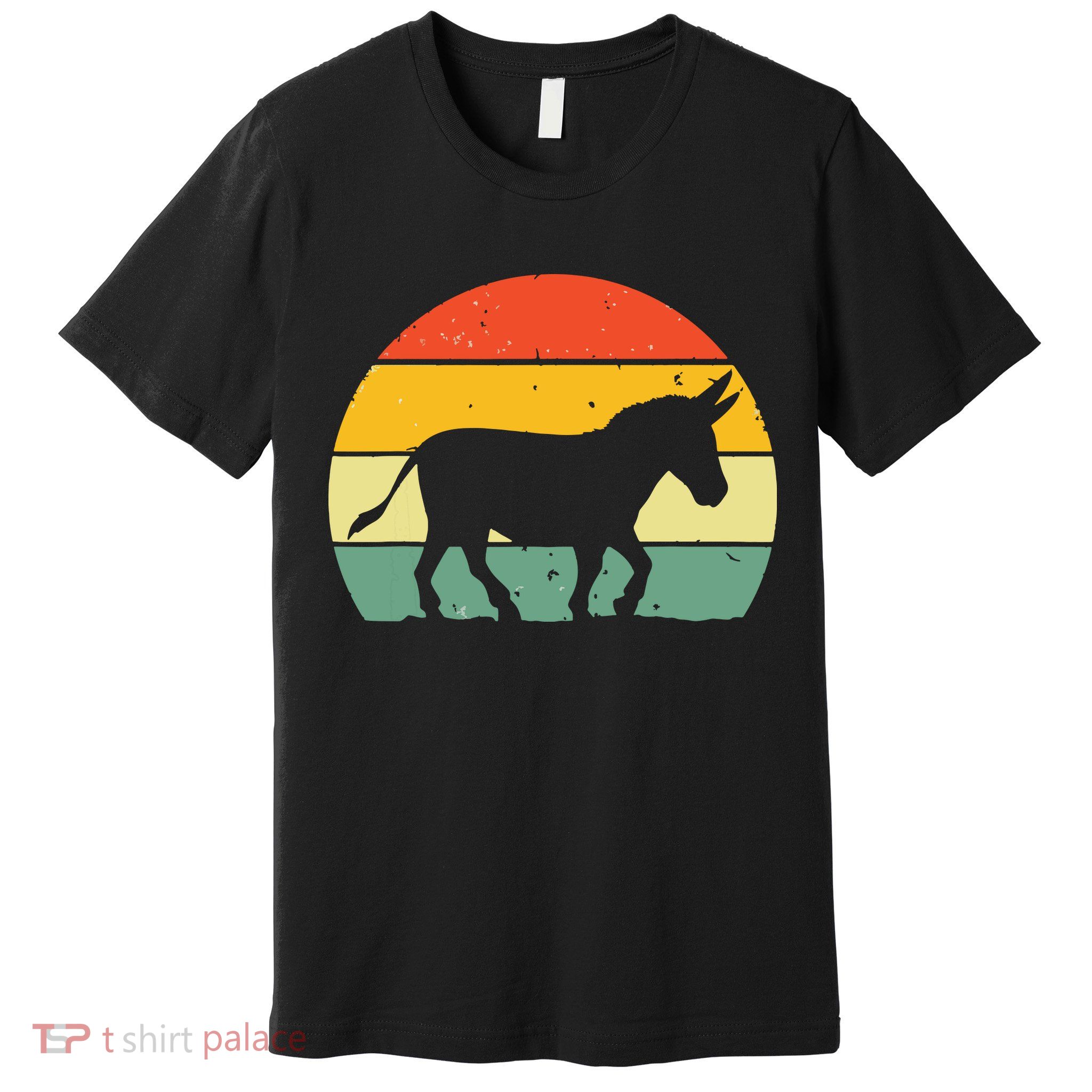 Cool Donkey For Mule Horse Animal Lover Jackass Premium T-Shirt
